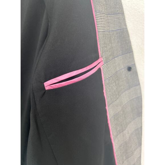 HATCH x J. Crew Maternity Regent Blazer in Gray Glen Plaid Size 1 Small-Medium - Picture 10 of 13